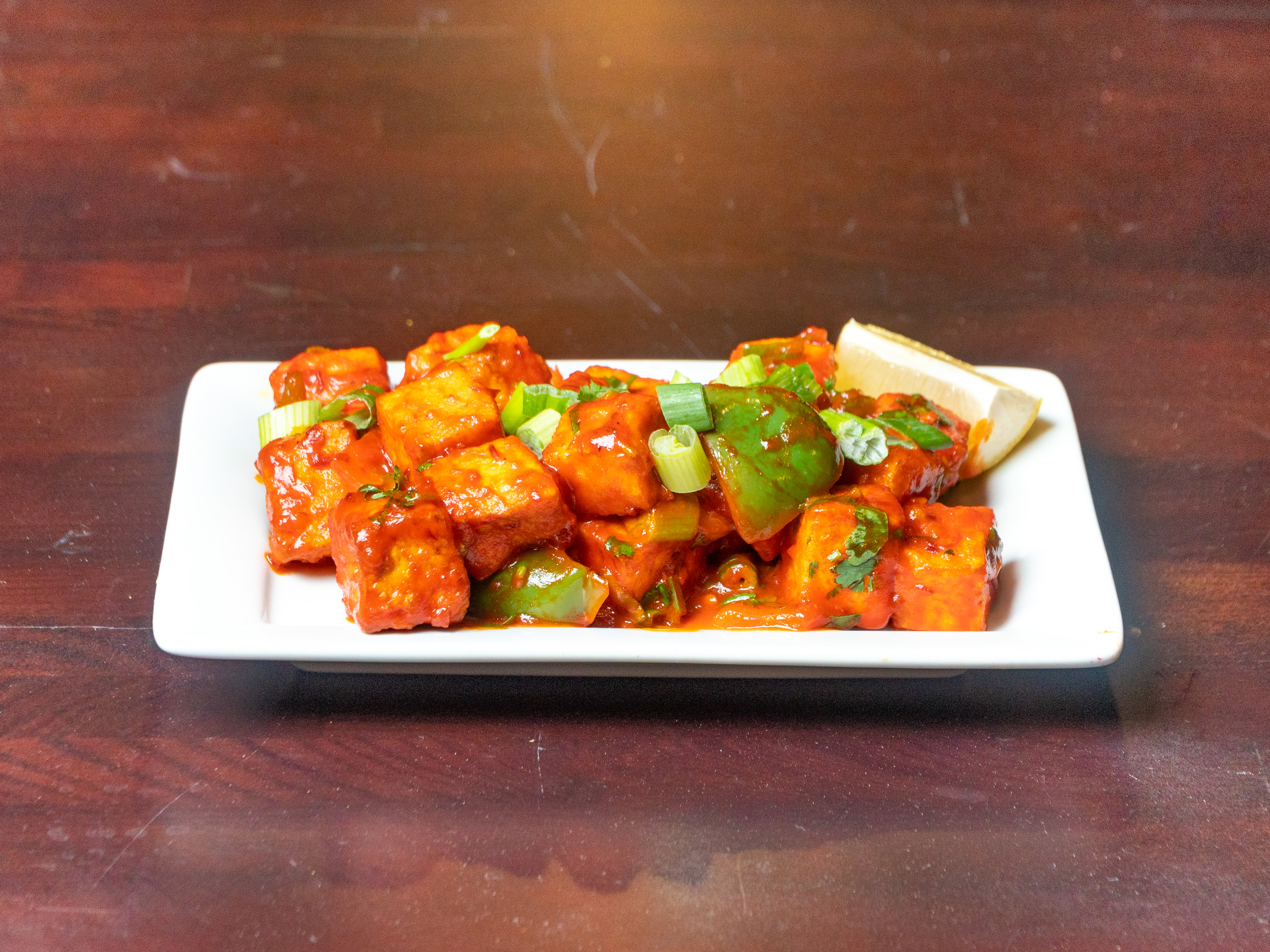 Order Chilli Paneer food online from Persis Biryani Indian Grill store, Catonsville on bringmethat.com