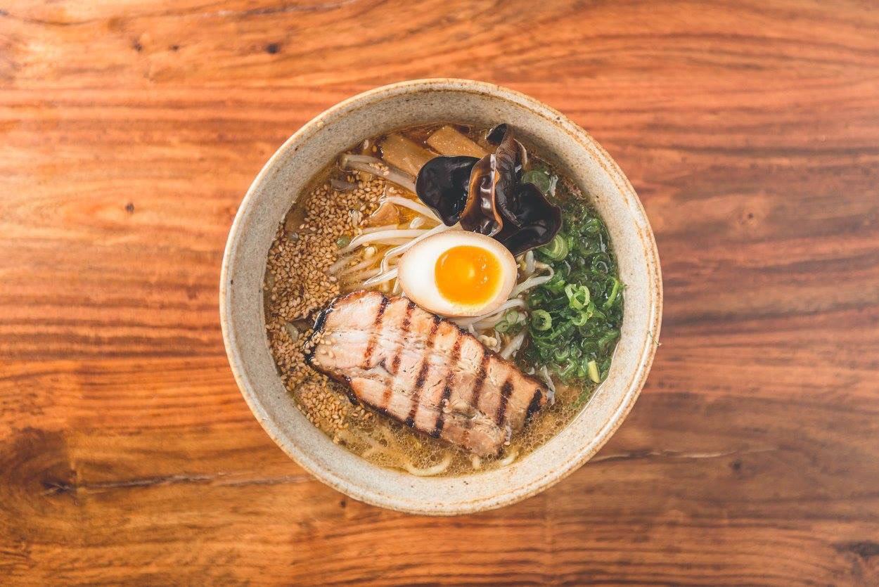 Order Miso Ramen food online from Umai Japanese Kitchen store, Chicago on bringmethat.com