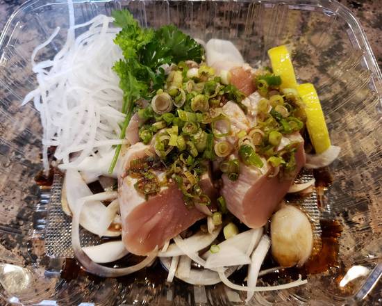 Order White Tuna Tataki Appetizer food online from Sen Dai Sushi store, Milpitas on bringmethat.com