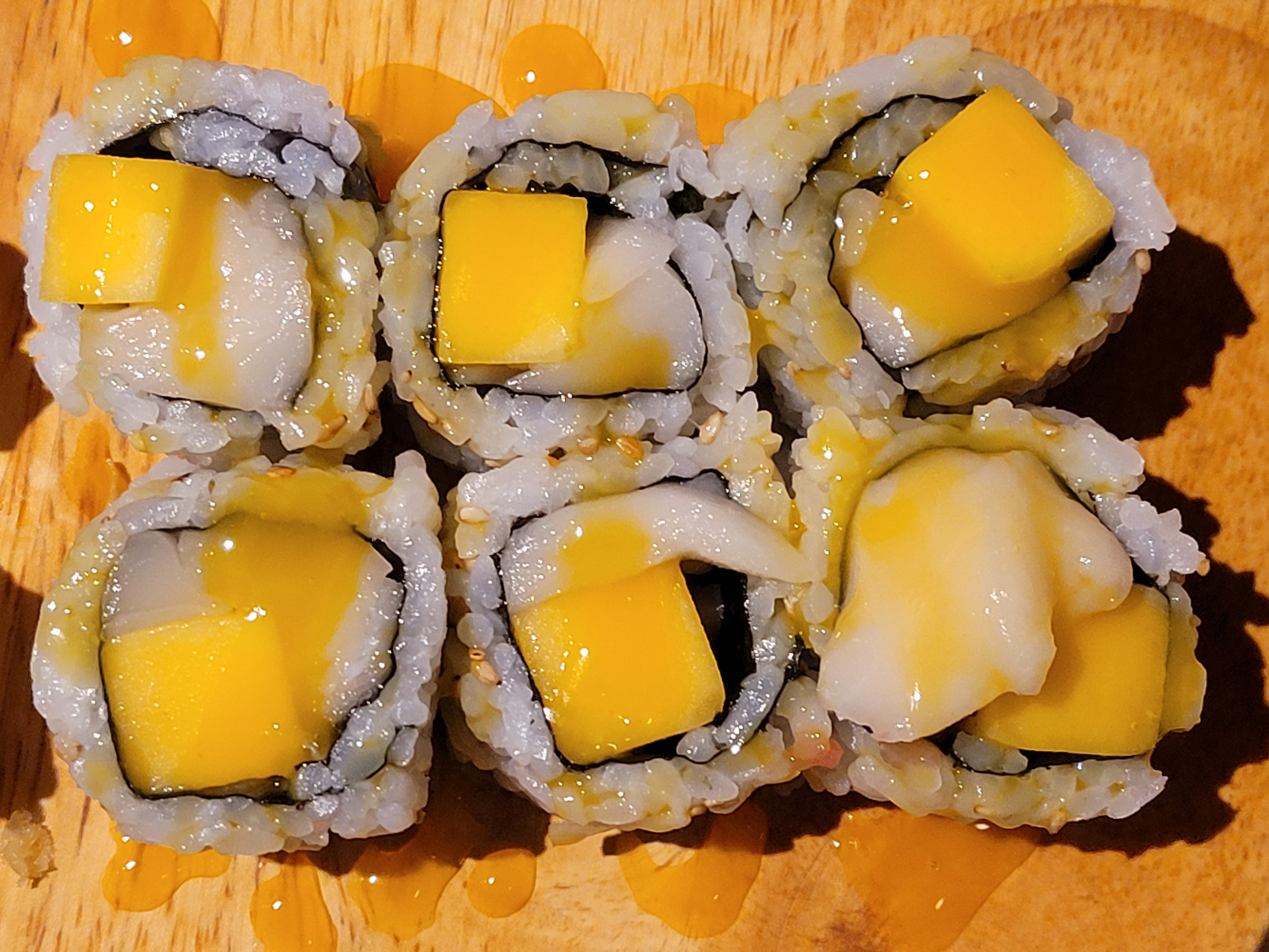 Order Pacific Roll  food online from Kooma Sushi store, Columbus on bringmethat.com