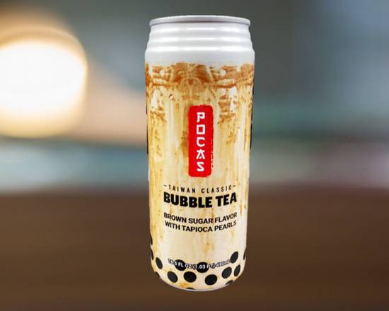 Order Pocas Bubble Tea - Brown Sugar 16.5 oz food online from Thai Curry store, Arlington on bringmethat.com