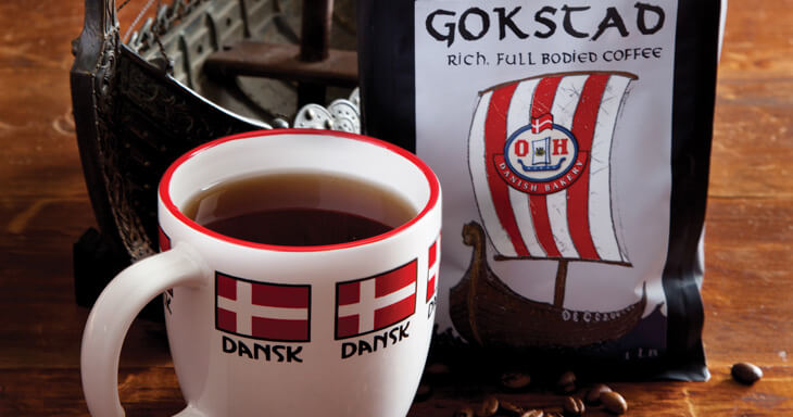 Order Gokstad and Collective Coffee food online from O & H Danish Bakery store, Mount Pleasant on bringmethat.com