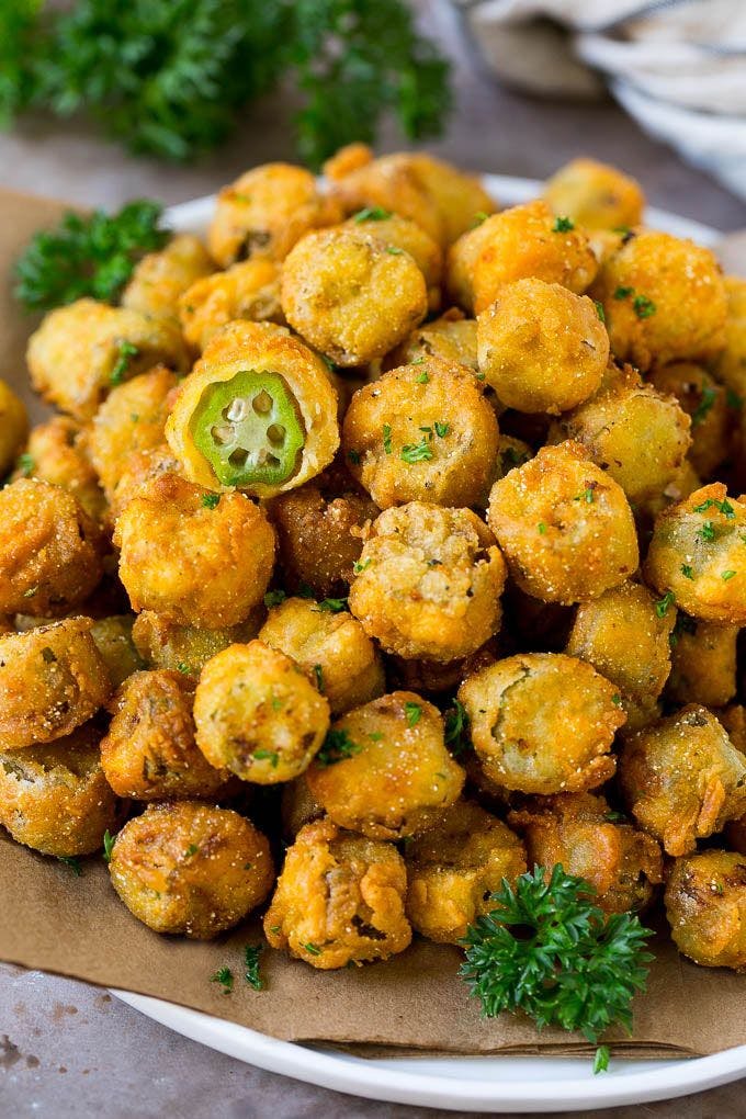 Order Fried Okra - Side food online from Mr Chicken & Fish store, Columbus on bringmethat.com
