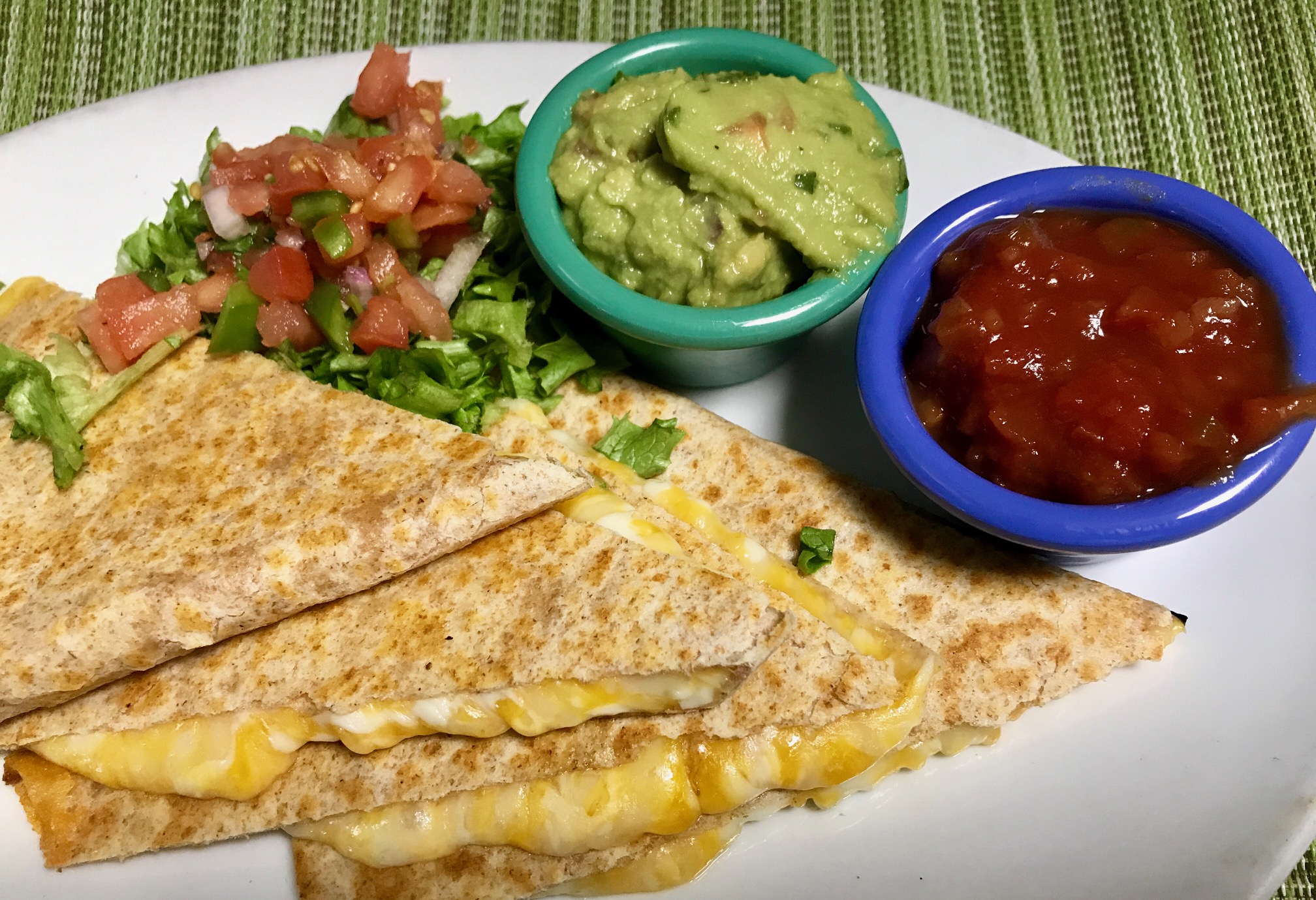 Order 3 Cheese Quesadilla food online from Ej's luncheonette store, New York on bringmethat.com