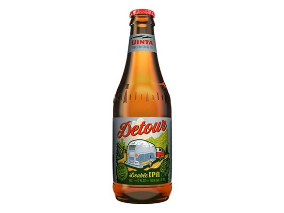 Order Uinta Detour Double IPA - 6x 12oz Cans food online from Prince Liquor store, Torrance on bringmethat.com