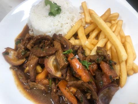 Order Lomo Saltado food online from South and Deli store, Stamford on bringmethat.com