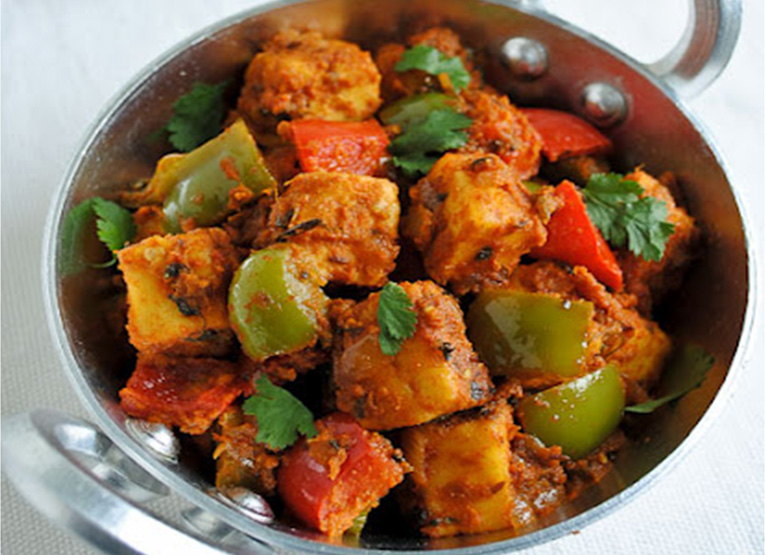 Order Kadai Paneer food online from Udupi Indian Vegetarian & Vegan Cuisine store, Tempe on bringmethat.com