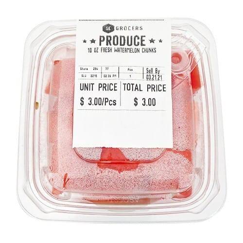 Order Watermelon Chunks (1 package) food online from Winn-Dixie store, Quincy on bringmethat.com