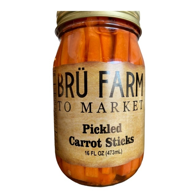 Order Carrot Sticks, Pickled (16oz) food online from Bru Grill & Market store, Lake Forest on bringmethat.com