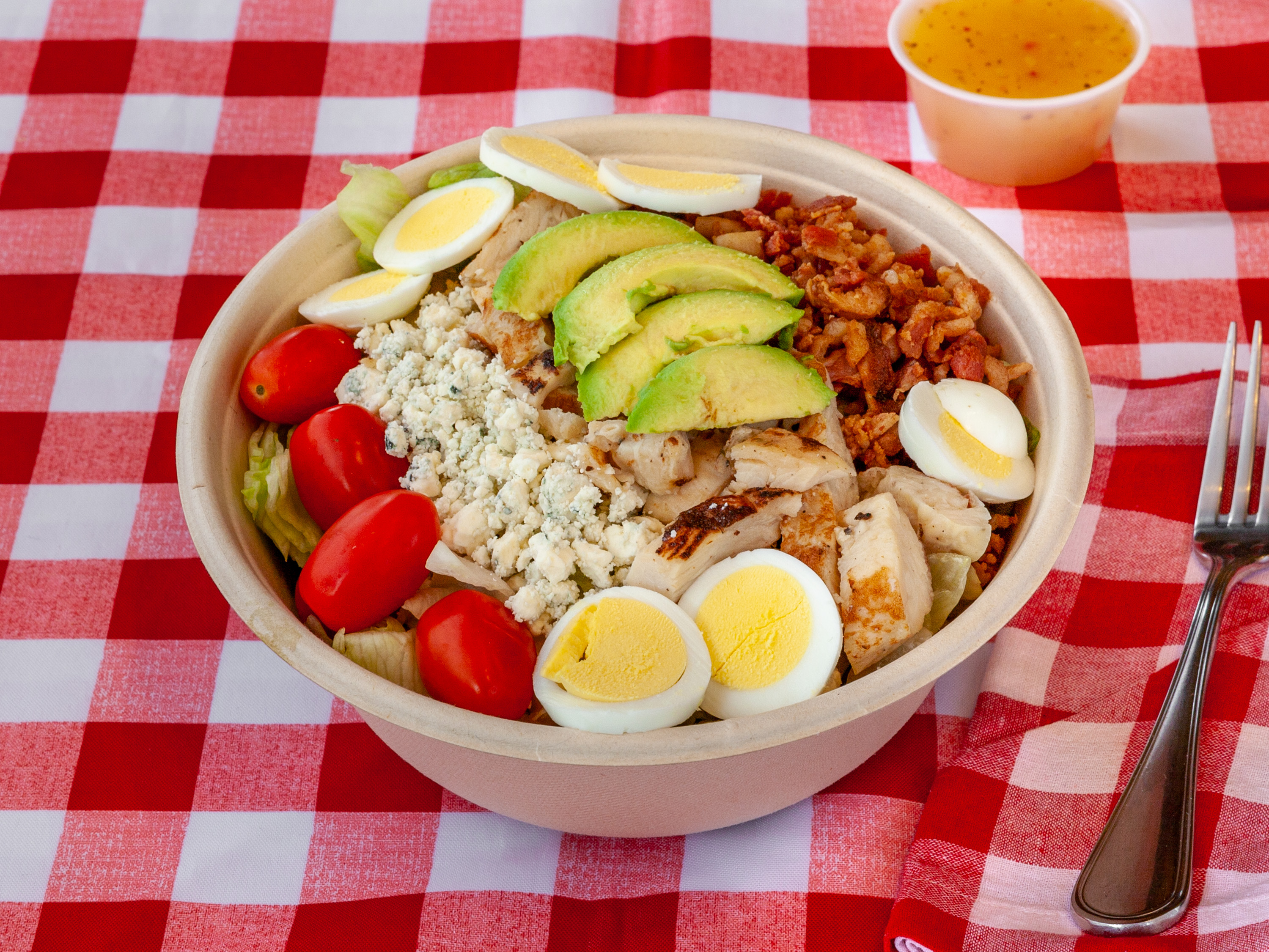 Order Cobb Salad food online from Salad house store, Chicago on bringmethat.com