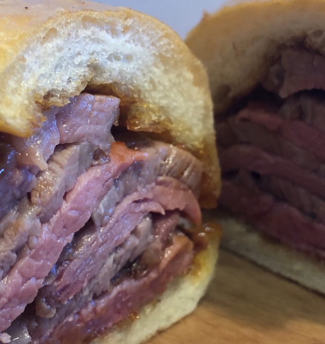 Order BBQ Tri-Tip food online from Adamson's French Dip store, Sunnyvale on bringmethat.com