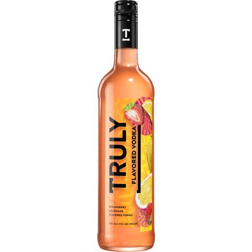 Order Truly Vodka Strawberry Lemonade (750 ML) 140440 food online from BevMo! store, Paso Robles on bringmethat.com