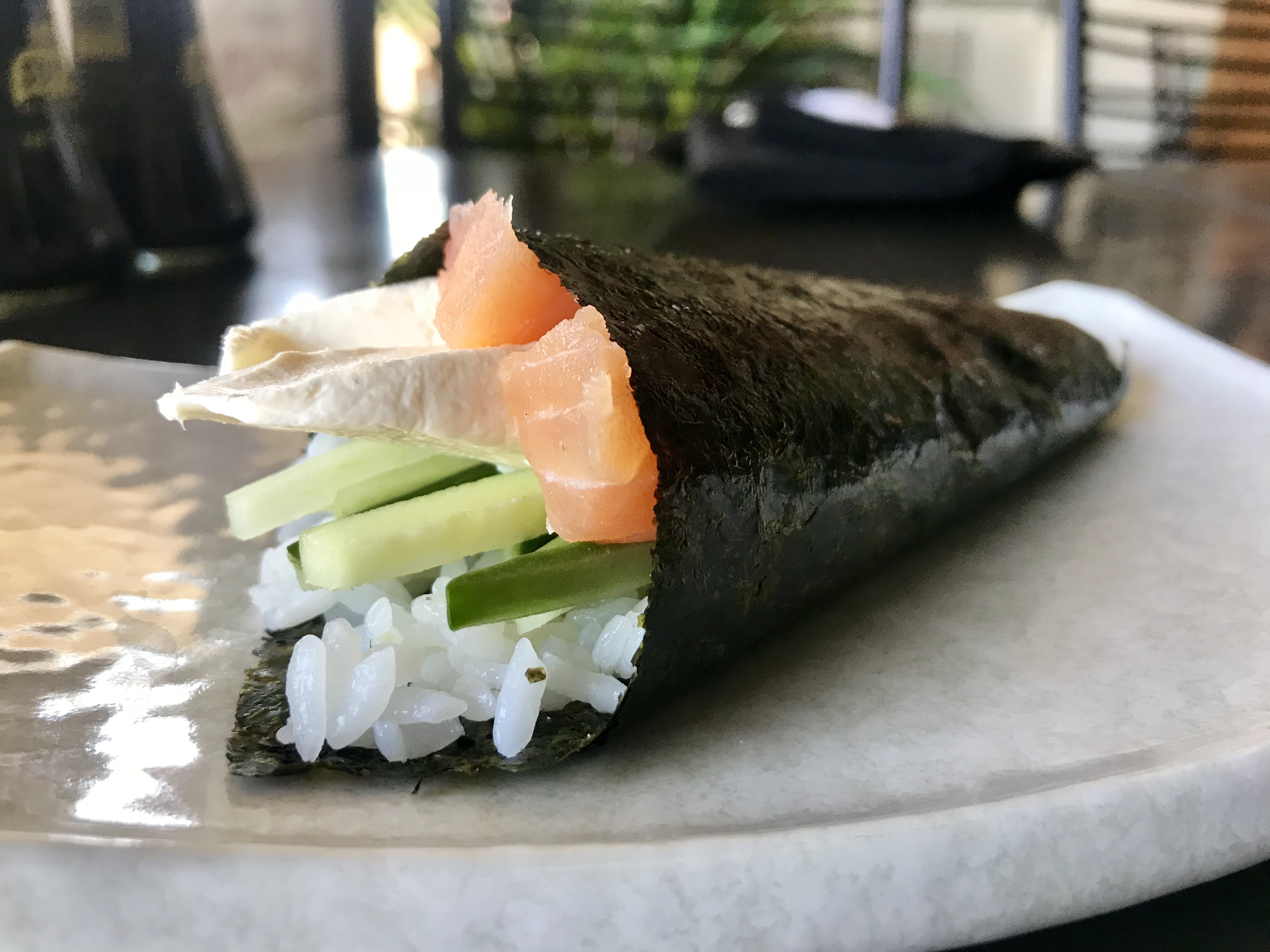 Order Philly Hand Roll food online from Sushi Lounge store, San Diego on bringmethat.com