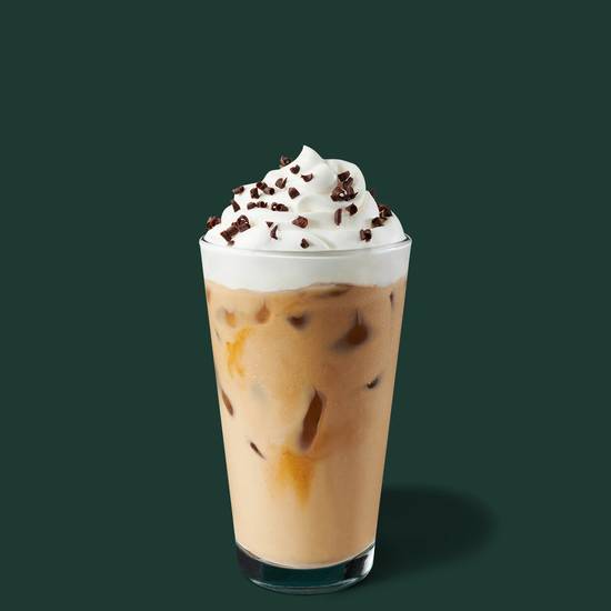 Order Iced Peppermint White Chocolate Mocha food online from Starbucks store, Manorville on bringmethat.com