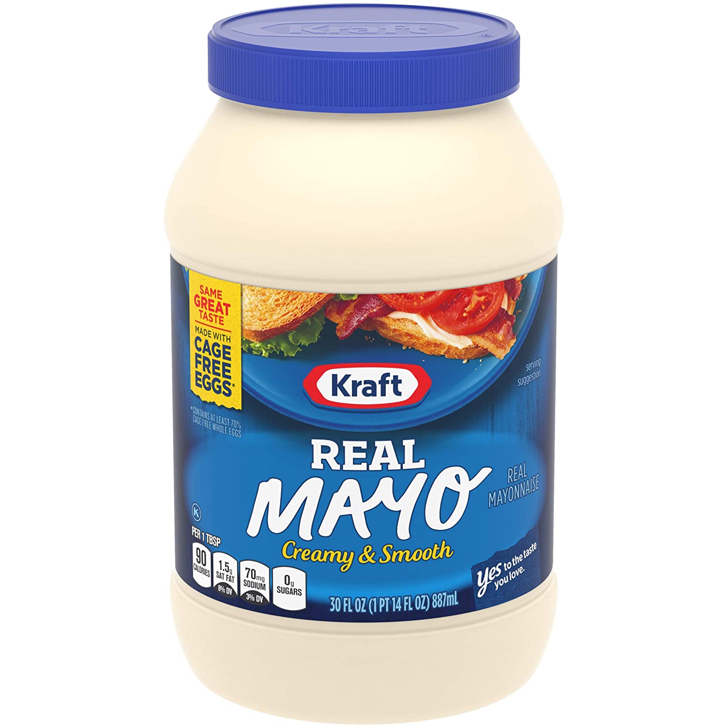 Order Kraft real MAYO 30 oz large food online from The Ice Cream Shop store, Providence on bringmethat.com