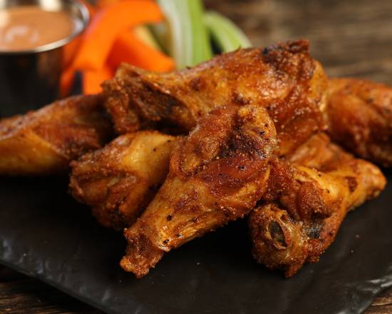Order Traditional Cajun Wings - 8 Wings food online from Firebelly Wings store, Bloomington on bringmethat.com
