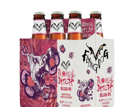 Order Flying Dog, Raging Bitch Belgian ipa , 6pk, 12 Oz Bottles, 8.3 % ABV… food online from Sousa Wines & Liquors store, Mountain View on bringmethat.com