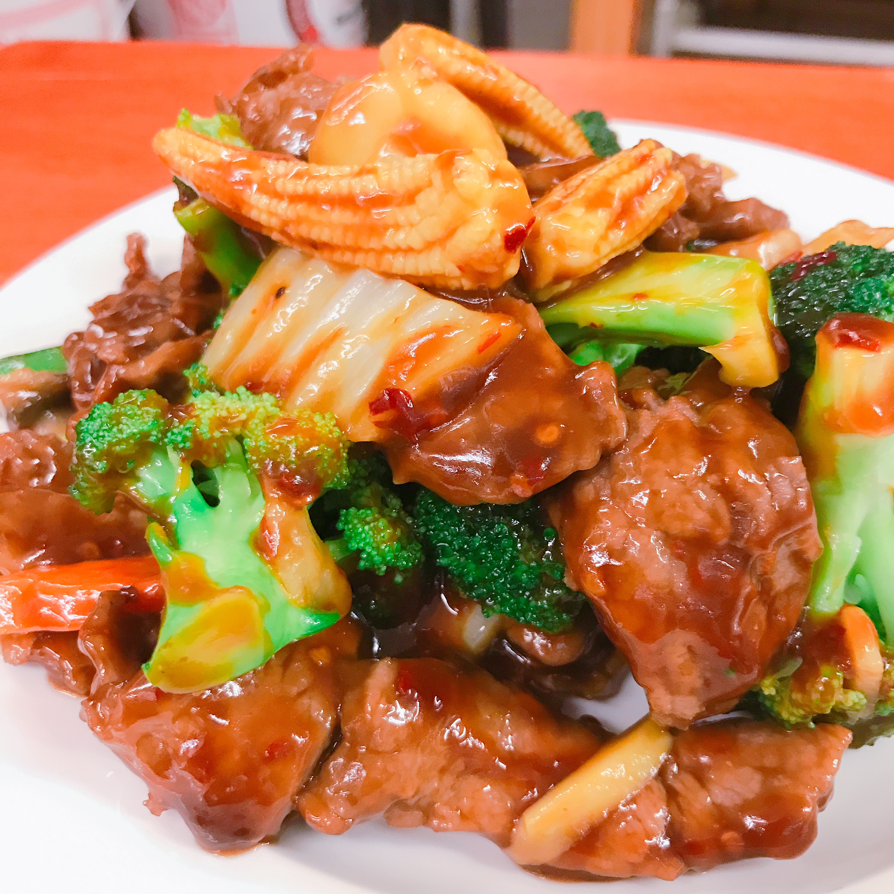 Order Szechuan Beef food online from Eighty Eight Cafe Inc store, Winchester on bringmethat.com