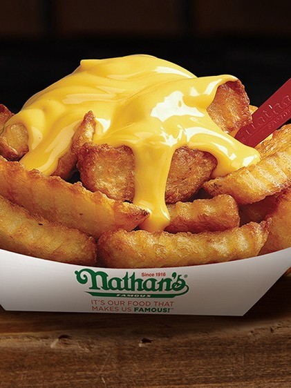 Order Cheese Fries food online from Nathan Famous store, Baltimore on bringmethat.com