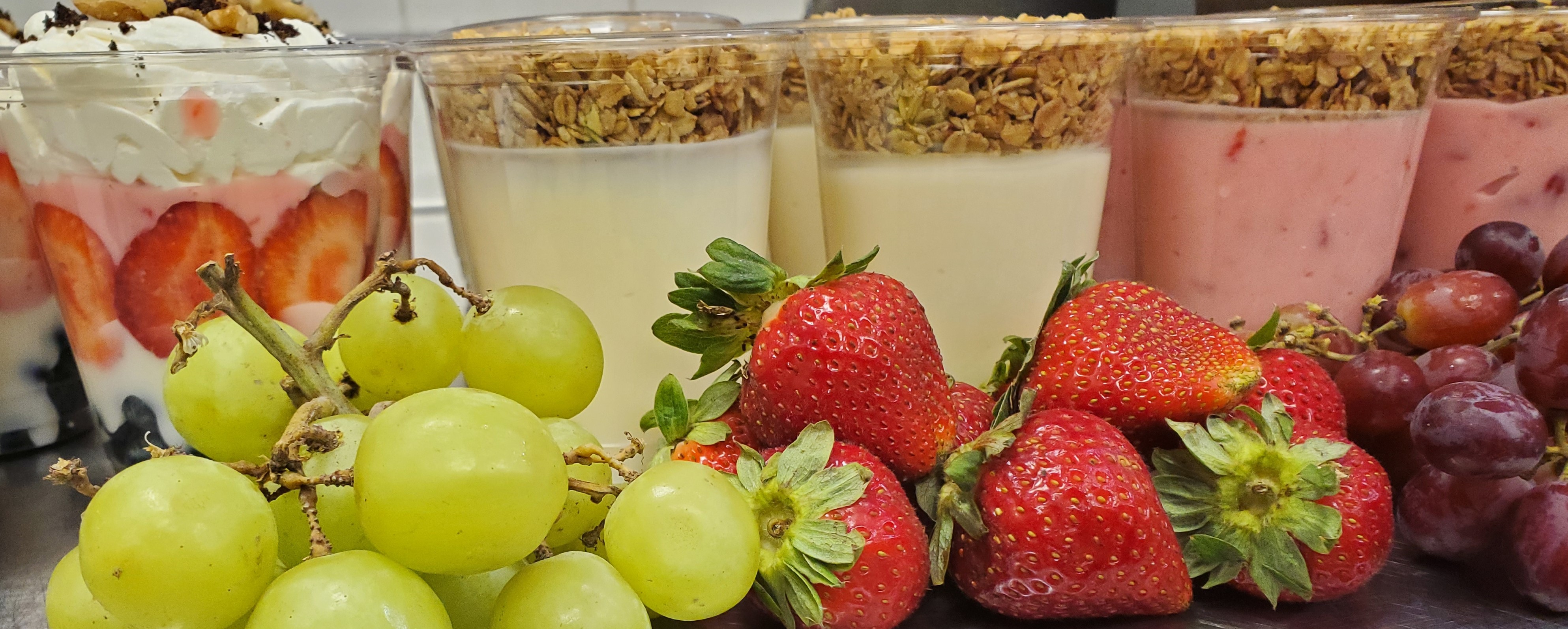 Order Yogurt Parfait with Granola food online from East Northport Bagel Cafe store, East Northport on bringmethat.com
