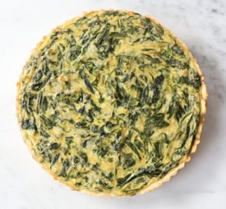Order Spinach Quiche food online from Bonpastry store, Carlsbad on bringmethat.com