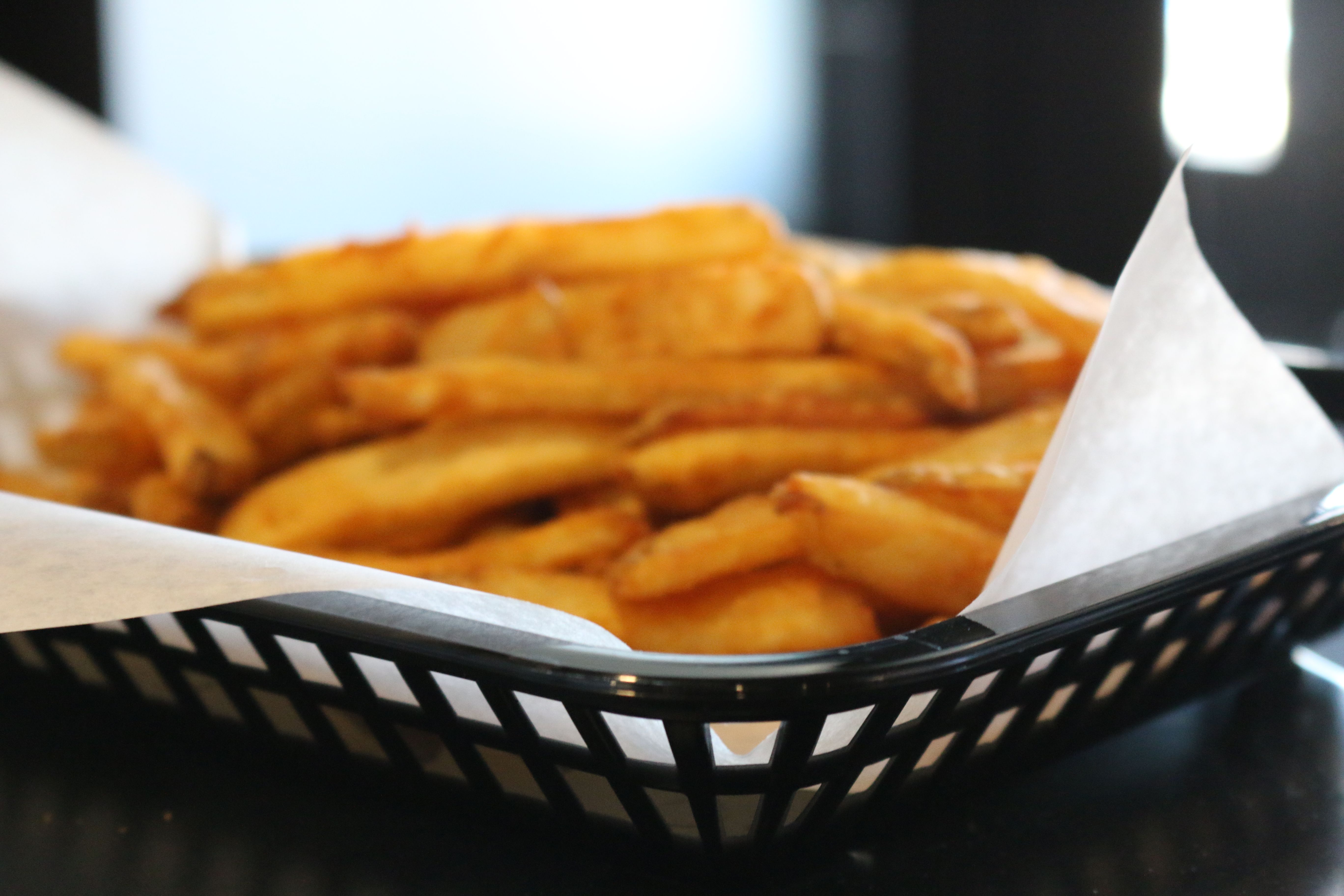 Order Beer Battered Fries food online from Revel Burger store, Albuquerque on bringmethat.com