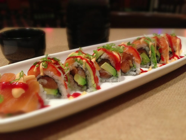 Order Mon Roll  food online from Go Sushi Japanese Restaurant store, Pacifica on bringmethat.com