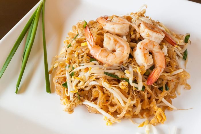Order Shrimp Pad Thai food online from Yan Asian Restaurant store, Rutherford on bringmethat.com