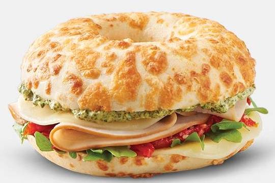 Order Turkey & Provolone Sandwich food online from Caribou Coffee store, Cedar Rapids on bringmethat.com