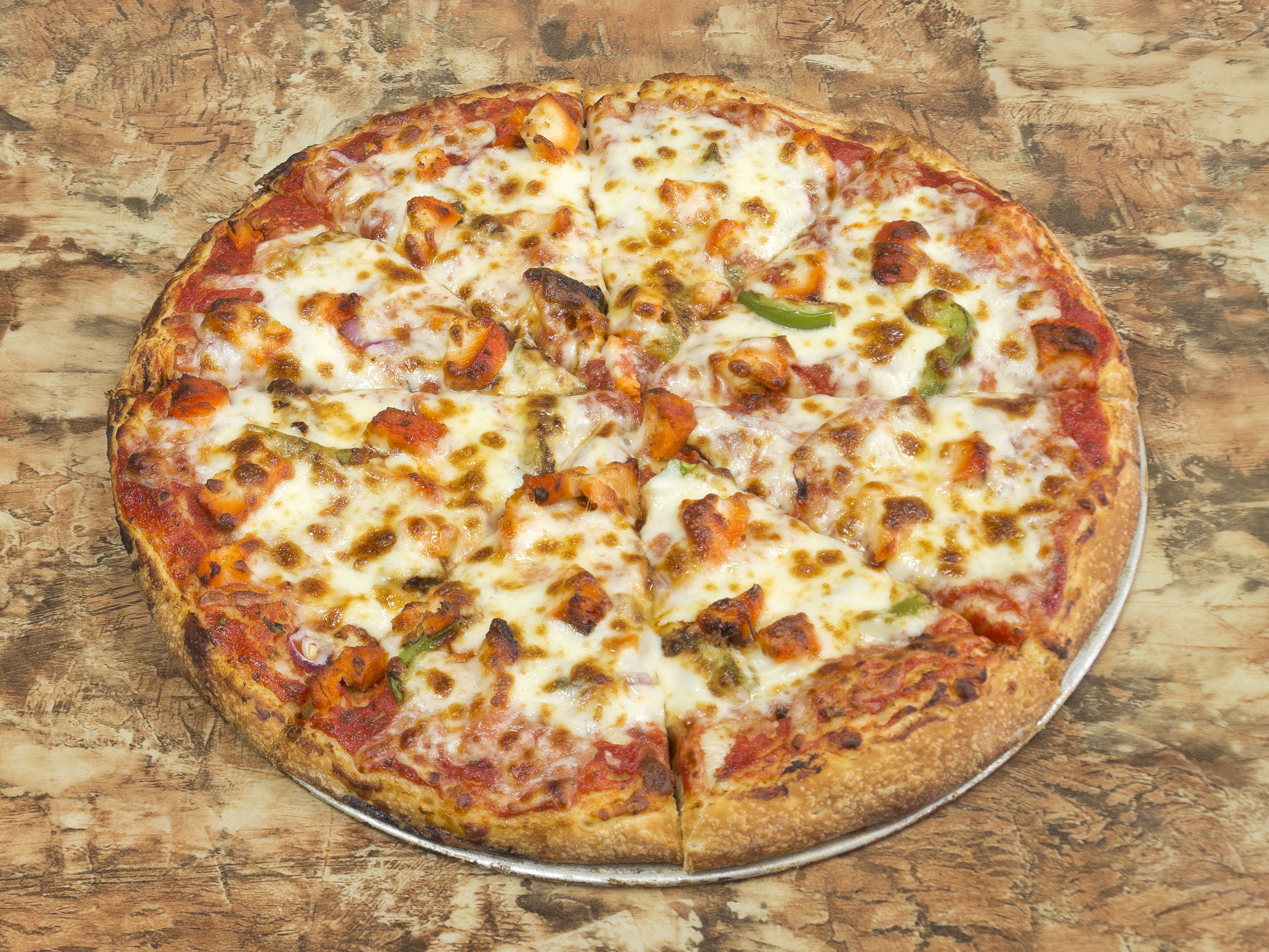 Order Chicken Tikka Boti Pizza food online from Renner Pizza & Grill store, Richardson on bringmethat.com