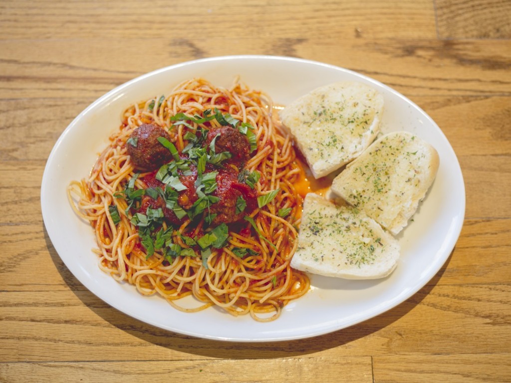 Order Spaghetti With Meatballs food online from Il Forno Italiano store, Newport on bringmethat.com