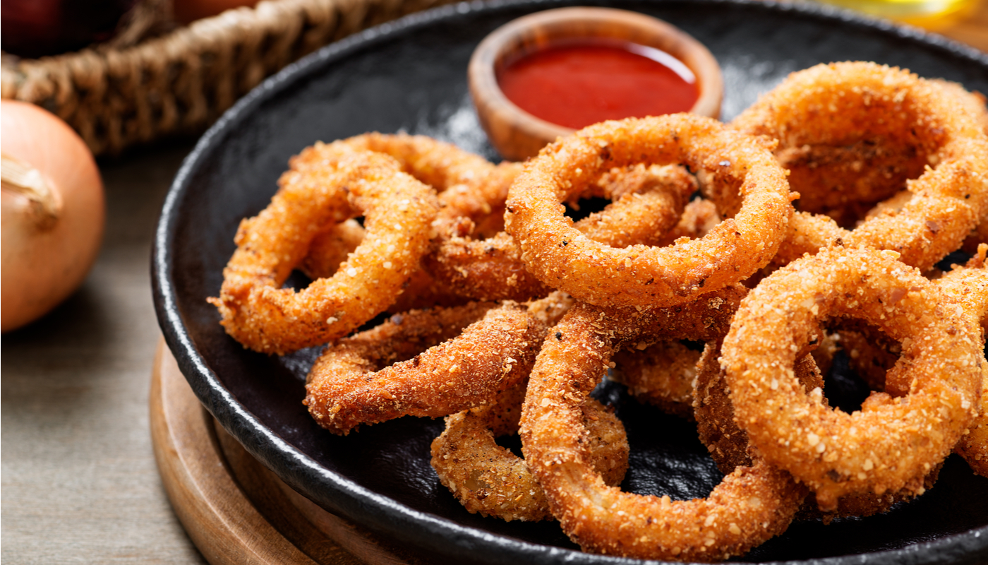 Order Onion Rings food online from Fire Grill Burgers store, Schiller Park on bringmethat.com
