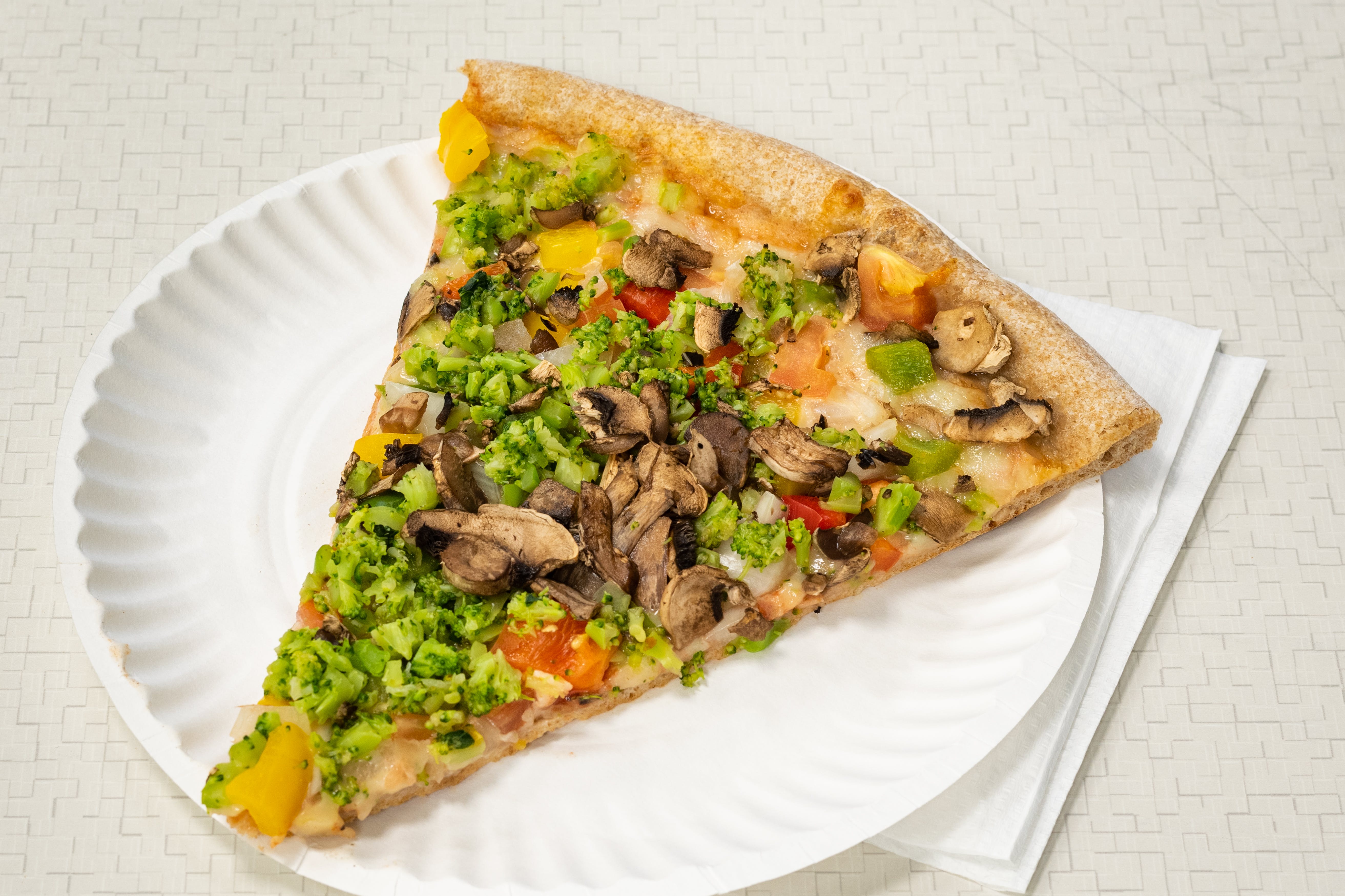 Order Whole Wheat Pie with Vegetables - Personal food online from J2 Pizza South store, Lakewood on bringmethat.com
