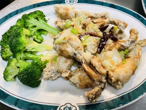 Order 60. Garlic & Butter Fried Frog Legs food online from Lido Restaurant store, Oklahoma City on bringmethat.com