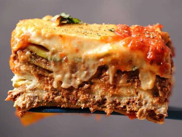 Order LASAGNA (ZUCCHINI) food online from The Pureganic Cafe store, Rye on bringmethat.com