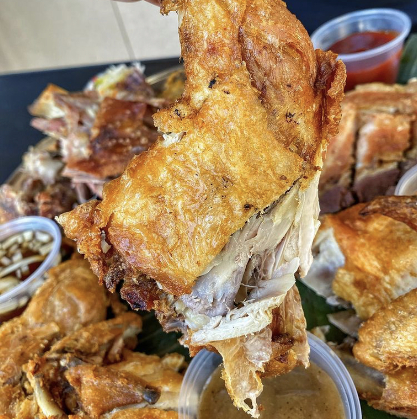 Order Kuya's Fried Chicken Half food online from Salo-Salo store, West Covina on bringmethat.com