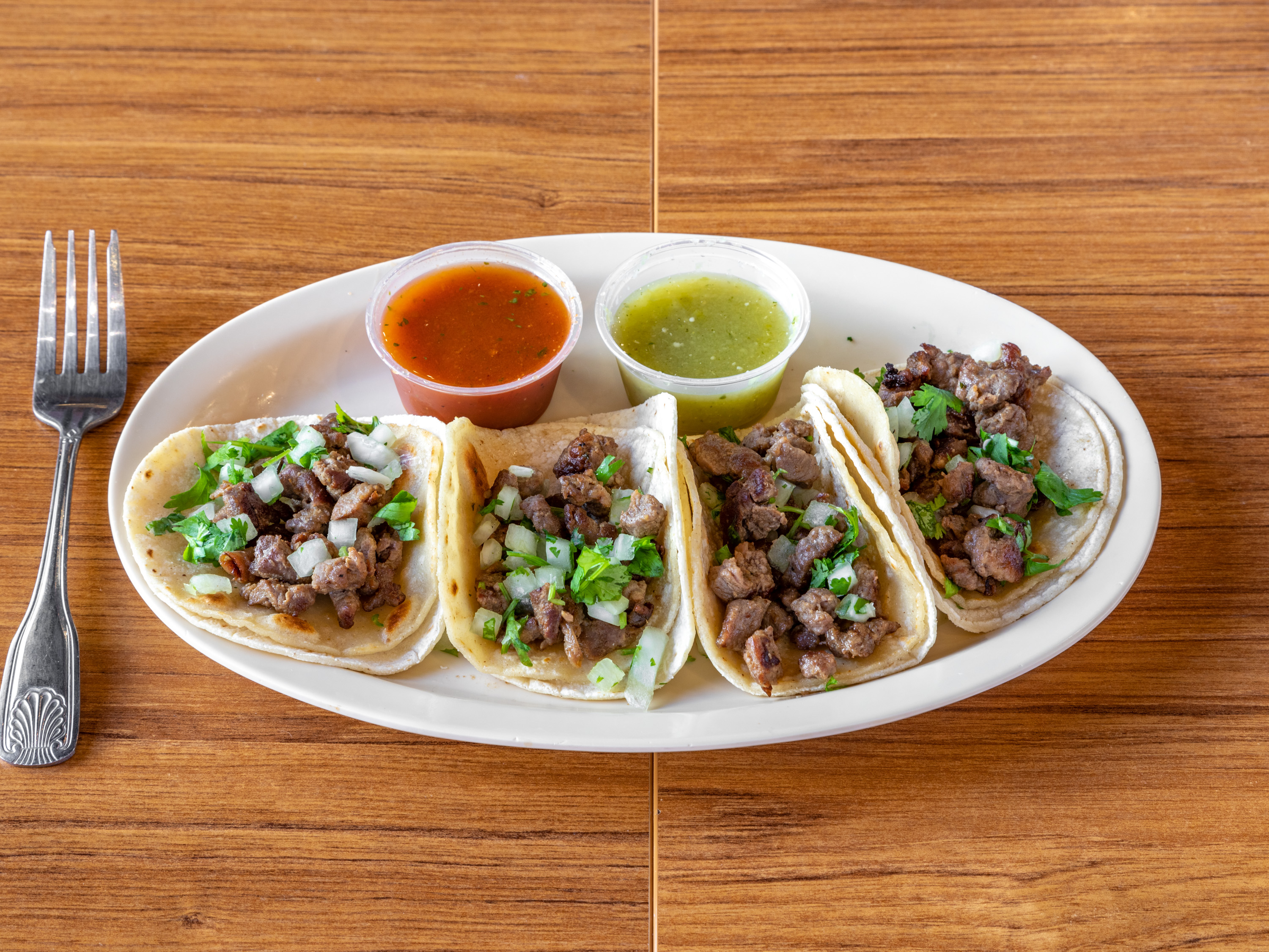 Order 4 Street Tacos food online from Rudy Mexican Grill store, Mesa on bringmethat.com