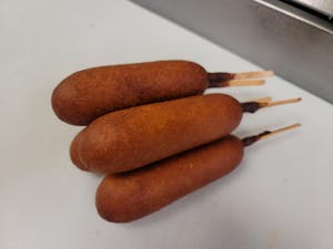 Order Corn Dog food online from 3 J Fourway store, Natchitoches on bringmethat.com