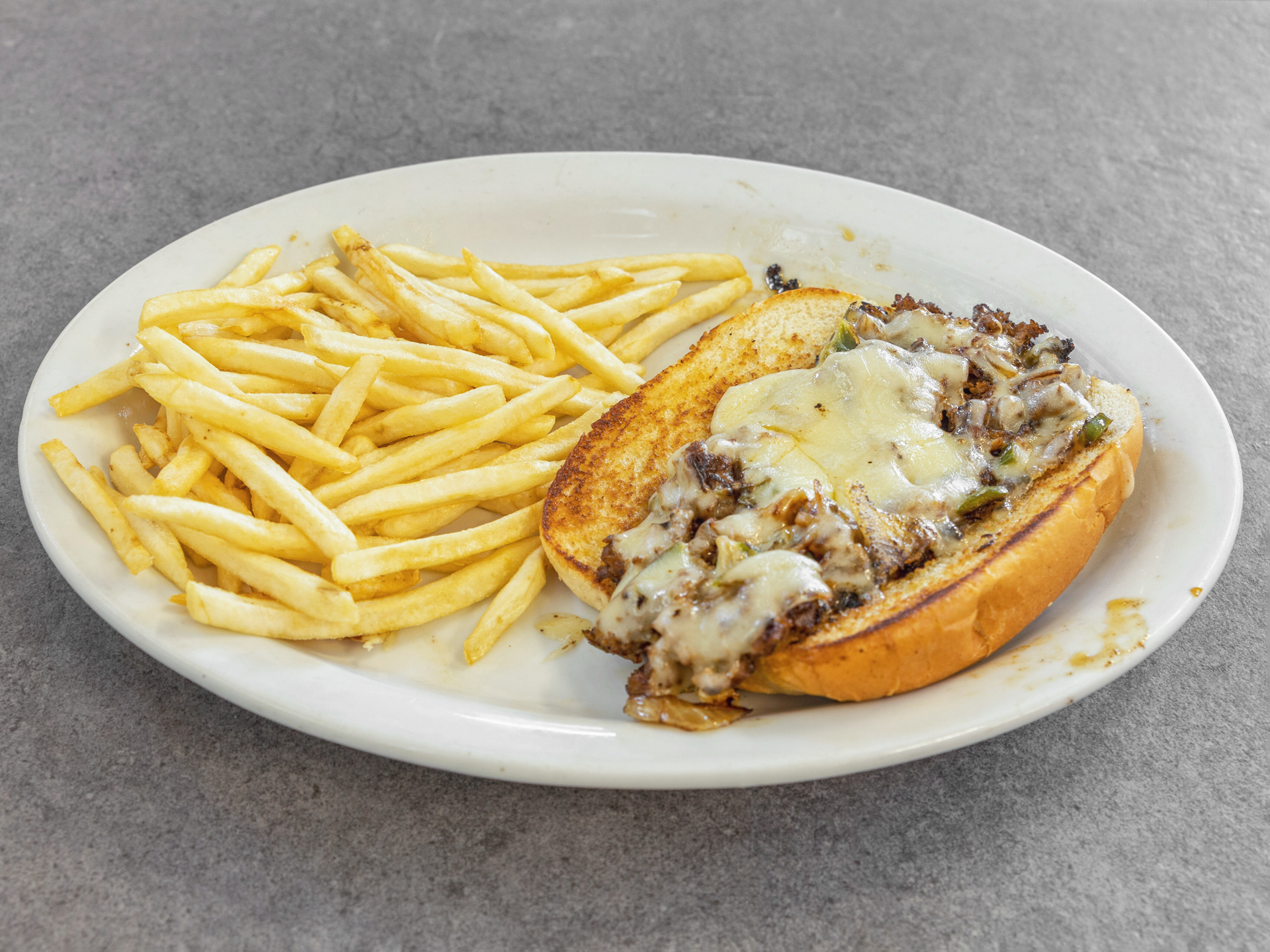 Order Philly Cheesesteak Combo food online from Lisa 5th Street Diner store, Bowling Green on bringmethat.com