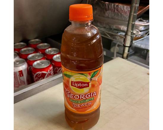 Order Lipton Peach Tea food online from Yinzer's Amazing Cheesesteaks store, New Orleans on bringmethat.com