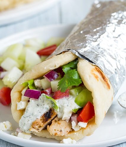 Order Gyro Wrap food online from Mr. Gyro store, Snellville on bringmethat.com