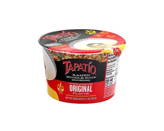 Order Tapatio Ramen Original 3.7oz food online from Extra Mile 2040 store, Cerritos on bringmethat.com