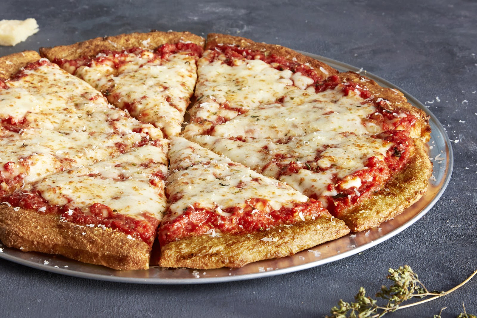 Order Classic Cheese (Large) food online from Oath Pizza store, Fairfax on bringmethat.com