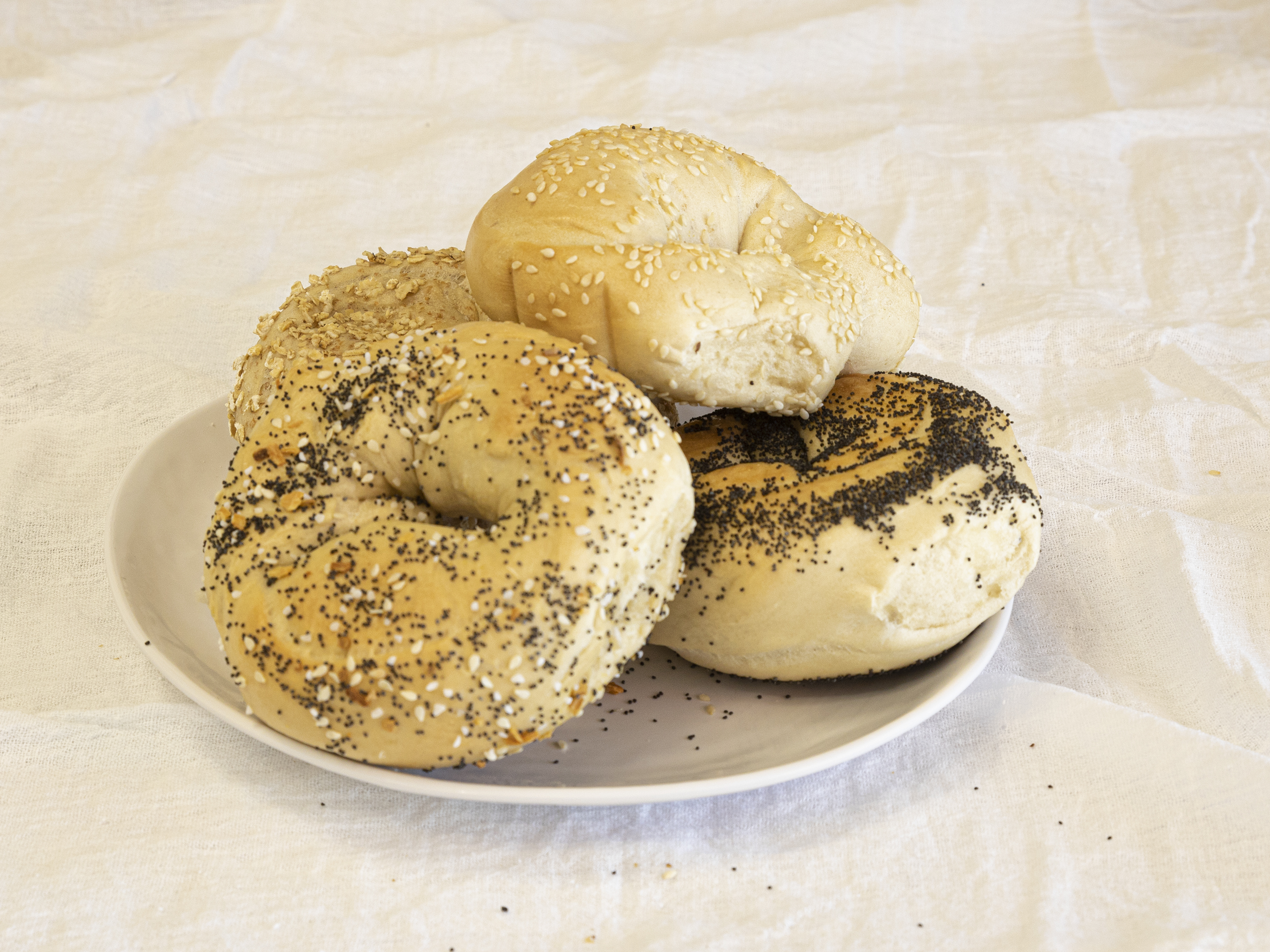 Order Each Bagel food online from Country Bagel Bakery store, West Chester on bringmethat.com