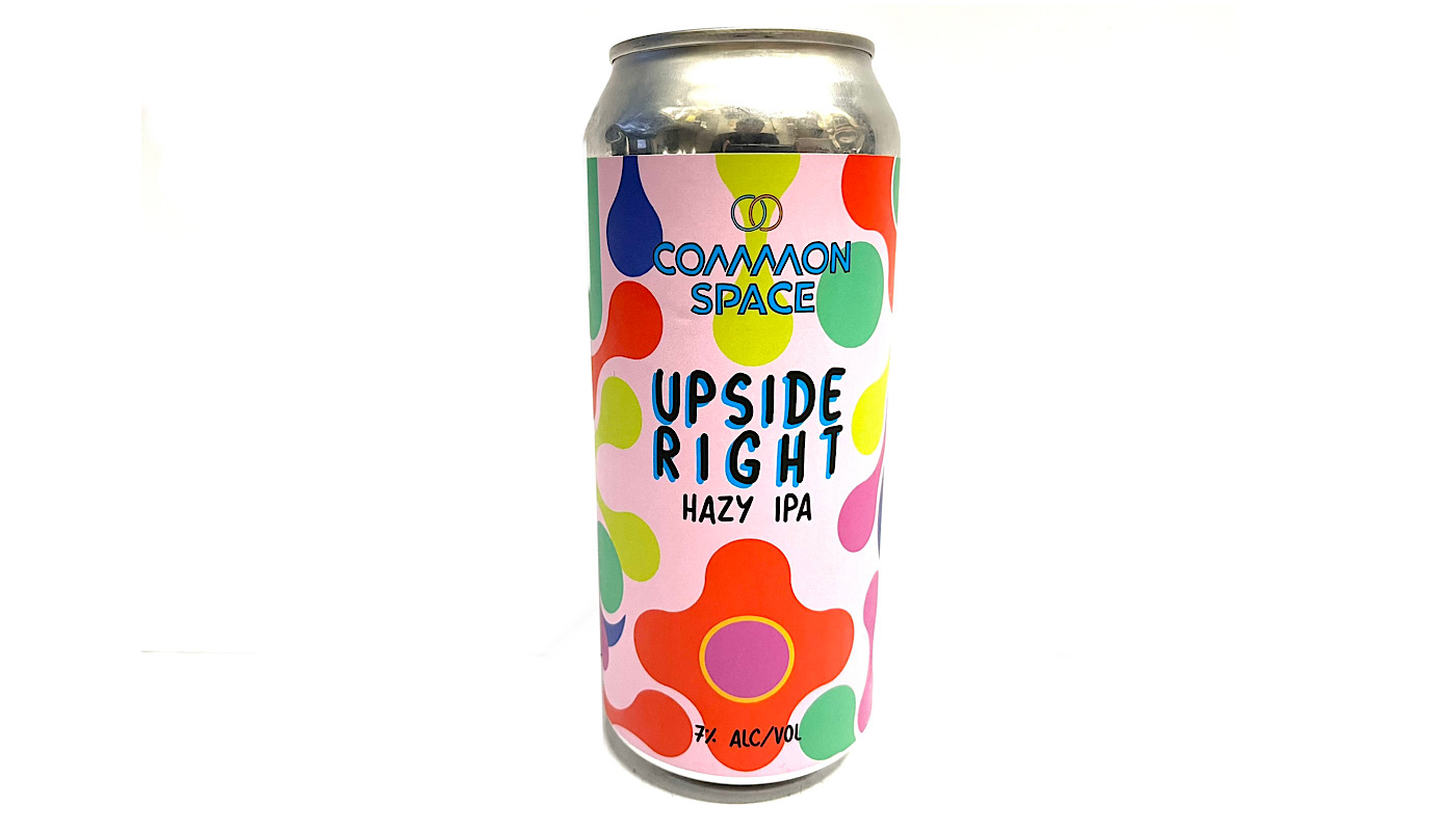 Order UPSIDE RIGHT HAZY IPA   16oz CAN food online from K-Town Beer & Wine Food Mart store, Los Angeles on bringmethat.com