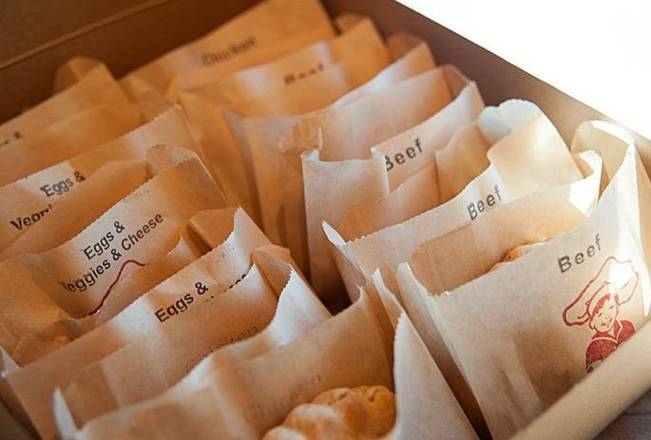 Order Boxes of 12 Savory Pies (Cold) food online from Peasant Pies store, San Francisco on bringmethat.com