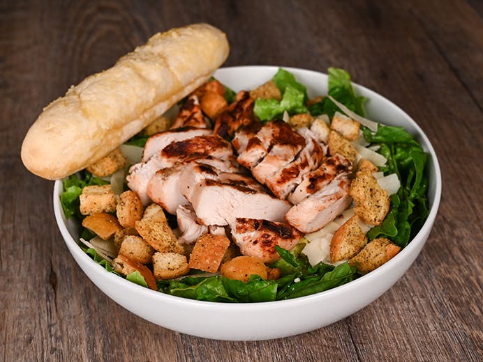 Order Chicken Ceasar Salad - Salad food online from Chicago Dough Company store, Richton Park on bringmethat.com