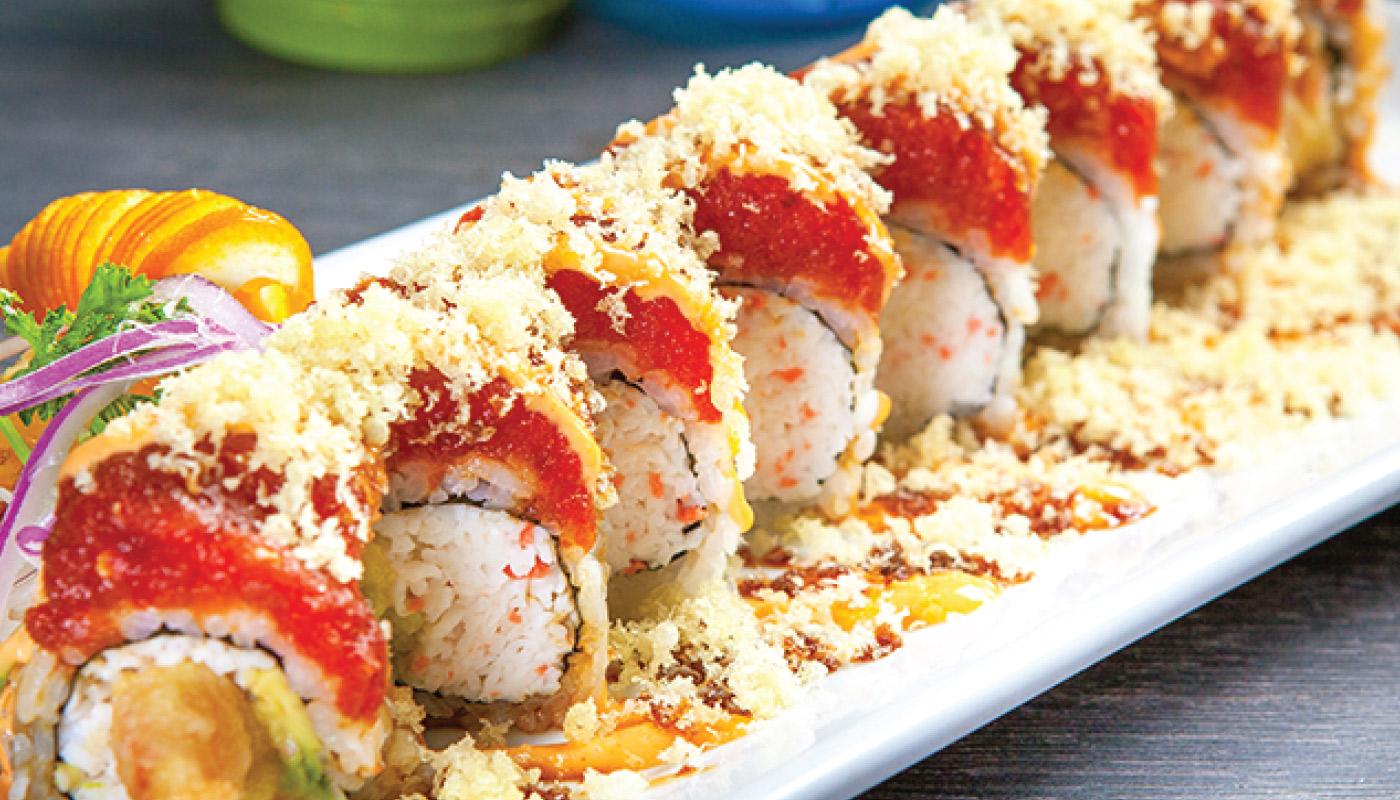 Order Hot Night Roll food online from California Rock'n Sushi store, Los Angeles on bringmethat.com