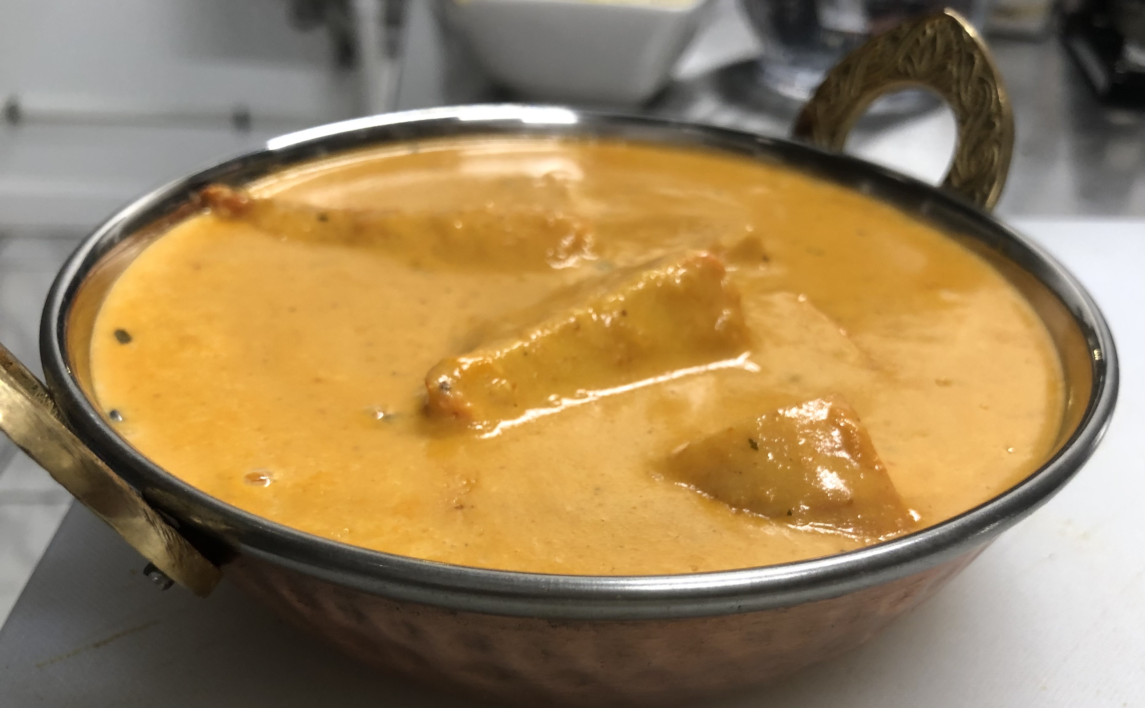 Order Chicken Tikka Masala ( choose spicy level ) food online from Annapurna Curry And Sekuwa House store, Manchester on bringmethat.com