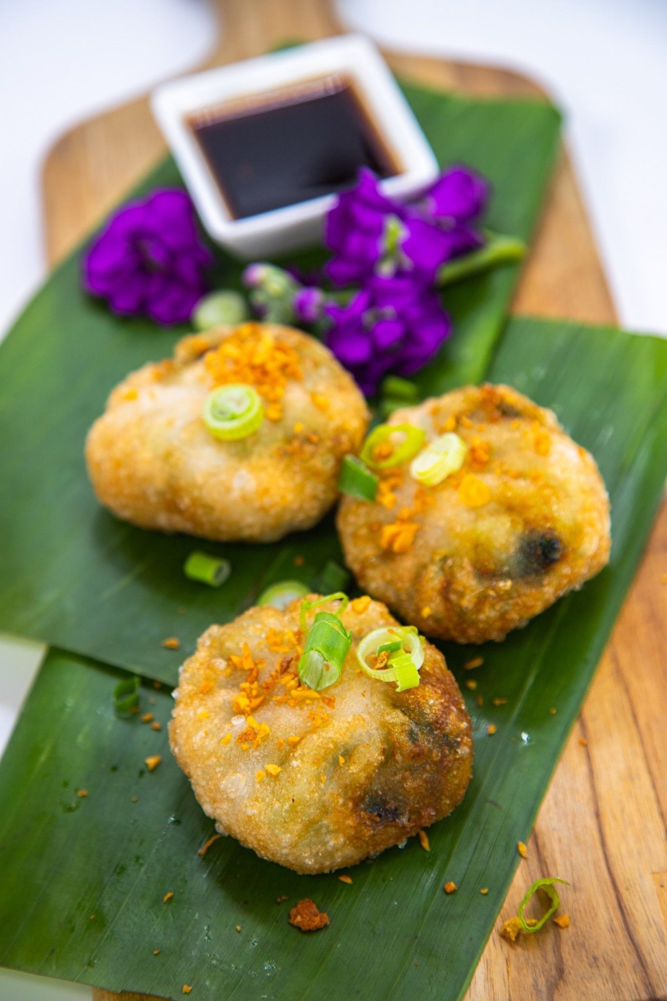 Order Thai Chive Dumpling food online from Chao Phra Ya store, Herndon on bringmethat.com